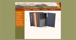Desktop Screenshot of e-leatheroutlet.com